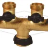 Garden Hose fittings ght 4 valve manifold 