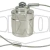 iso-b rigid dust caps aluminum body steel cable h series hydraulic couplings