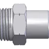 cj series pneumatic male threaded plug full cutout