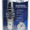 pneumatic fittings display filter regulator with gauge