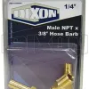 male npt hose barb retail packaged