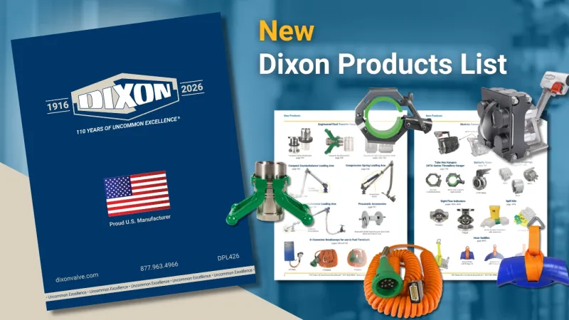 2026 Dixon Products List