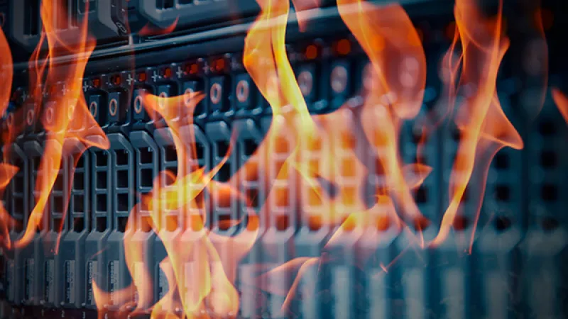 Fire in Data Center